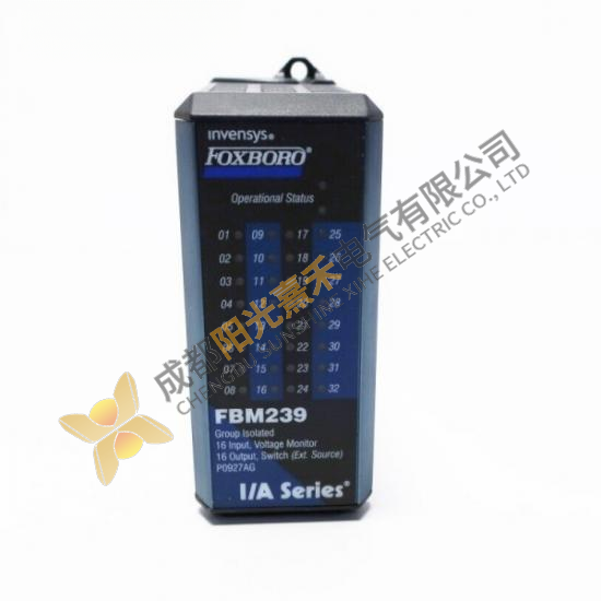 FOXBORO FBM239 P0927AG PROCESS CONTROL VOLTAGE MONITOR - 16 Input/Output