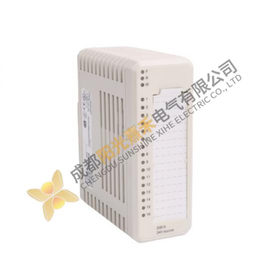 ABB DI814 3BUR001454R1 Digital Input Module; Manufacturer: ABB