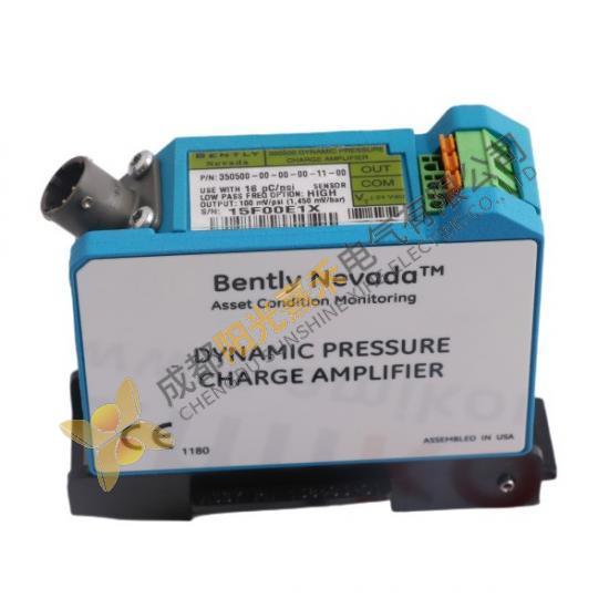 Bently Nevada 350500-00-00-00-11-00 Dynamic Pressure Charge Amplifier; Bently-Nevada