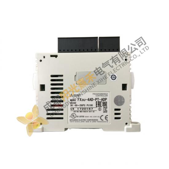 MITSUBISHI FX3U-4AD-PT-ADP: Temperature Analog Input Module