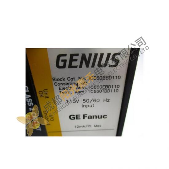 GE FANUC IC660BBD110 Discrete I/O: Modular Control System