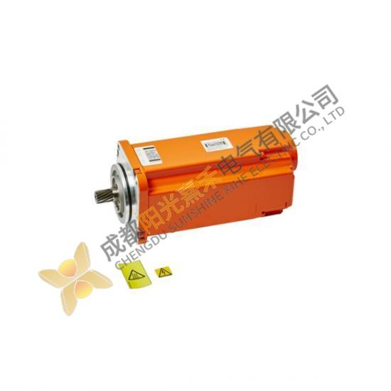 ABB 3HAC14752-1: Rotating AC Motor with Integrated Gearbox