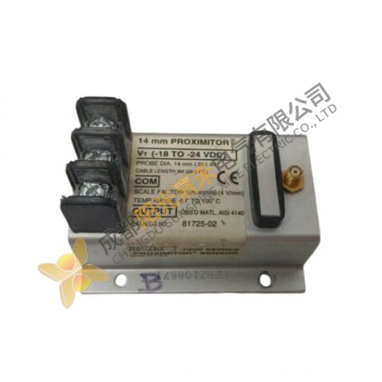 Bently Nevada 81725-02 Proximity Transducer; Producer: Bently-Nevada