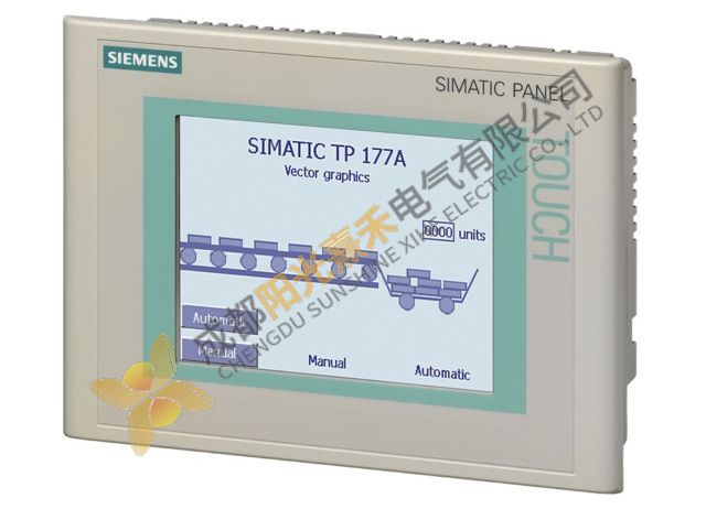 Siemens 6AV6642-0AA11-0AX1 TP-177A HMI Touch Panel, Automation & Control Solutions