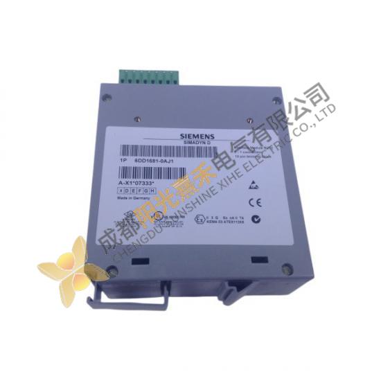 Siemens 6DD1681-0AJ1 SU 12 Converter