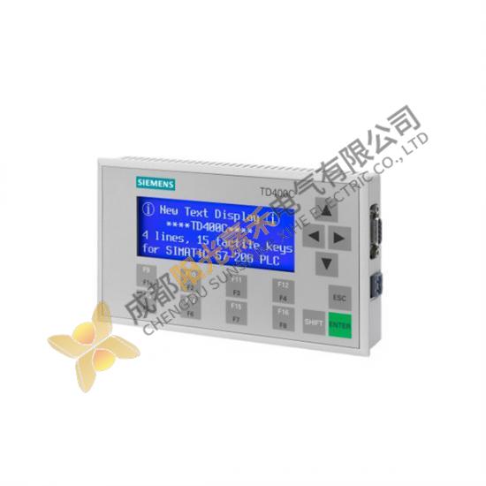 SIEMENS 6AV6 640-0AA00-0AX0 TD400C Text Display