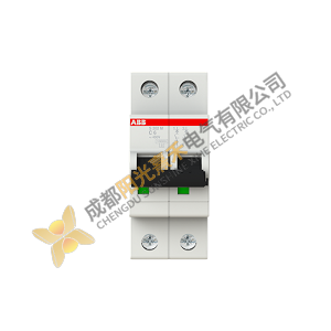 ABB S202M-C6 2P Circuit Breaker: Industrial Contro