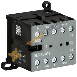 ABB B7-30-01, 110VAC Mini Contactor, Industrial Control Module