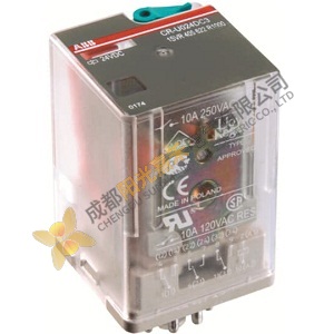 ABB Relay CR-U230AC2L Universal Interface Relay, for Industrial Automation Solutions