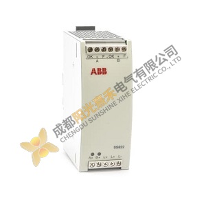 ABB SS822 Power Supply Unit, High Efficiency, Industrial Control