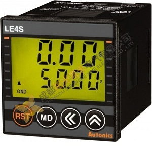 Autonics LE4S Digital Backlit LCD Timer, Precision Control in Compact Design