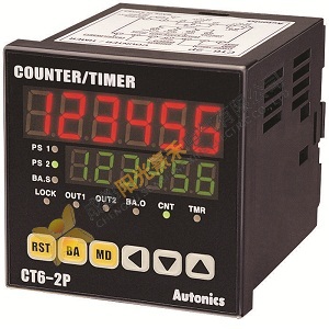 Autonics CT6-2P 220VAC Digital Counter/Timer - Precision Time Measurement Solution