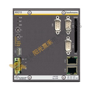 Bachmann PLC MX213 - Advanced Processor Module, Engineered for Industrial Automation