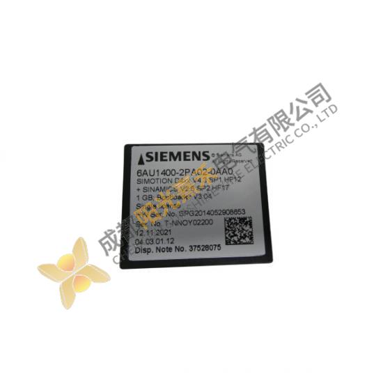 Siemens 6AU1400-2PA02-0AA0 Memory Card