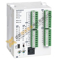 Delta PLC DVP-SX2 Series DVP20SX211S: 8 Digital Inputs, 4 Analog Inputs, 6 Digital Outputs, 2 Analog