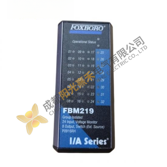 FOXOBORO FBM219 P0916RH Group Isolated 24 Input Voltage Monitor