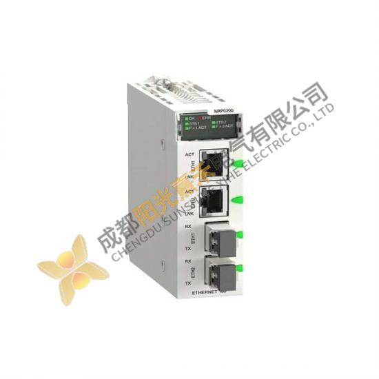 Schneider BMXNRP0200 Fiber Converter Module; Manufacturer: Schneider Electric