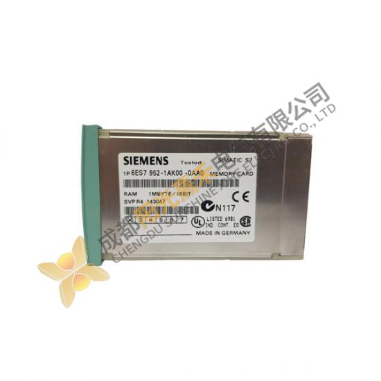 Siemens 6ES7952-1AK00-0AA0 RAM Memory Card