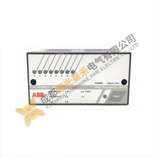 ABB ICSO08R1 Binary Input Module, 230V; Manufacturer: ABB