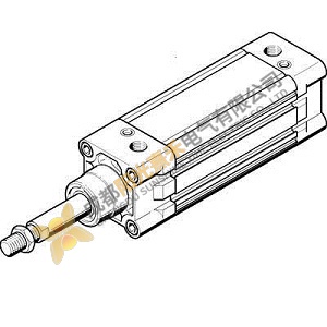 Festo DNC-63-100-PPV-A: High-Performance Pneumatic Cylinder, for Precision Automation Applications