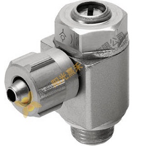 Festo GRLA-1/8-PK-6-B: Precision Air Flow Control Valve for Industrial Automation