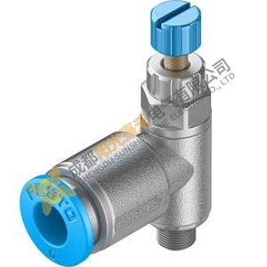 Festo GRLA-M5-QS-6-RS-D: Precision Control Valve for Air Exhaust Management, 200 characters or less