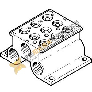 Festo CPE10-PRS-1/4-3 Manifold Block - Precision Engineering for Industrial Control Solutions