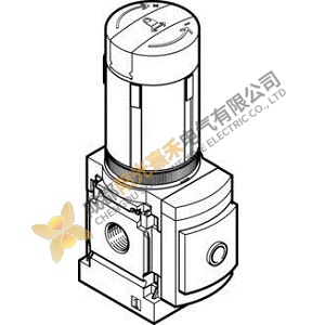 Festo MS4-LR-1/8-D6-A8 Pneumatic Pressure Regulator, Industrial Control Solutions