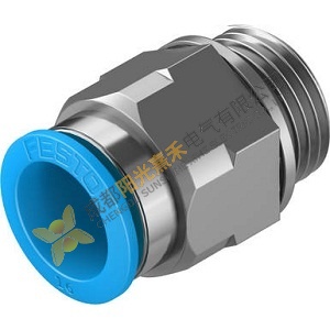 Festo Push-in Fitting: QS-G1/2-16, High Performance Industrial Control Solution