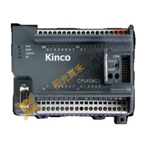 Kinco PLC CPU Module, K406CN-24AT, Industrial Control System Module