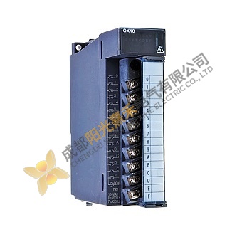 Mitsubishi Electric QX10-C AC Digital High-Speed Input Module, Modular PLC Component