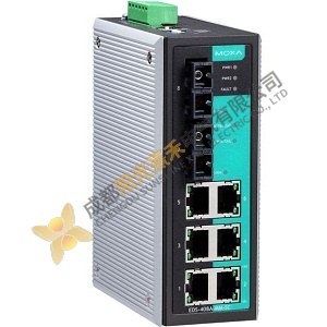 MOXA EDS-408A-SS-SC Industrial Ethernet Switch, Entry-level Managed Network Solution