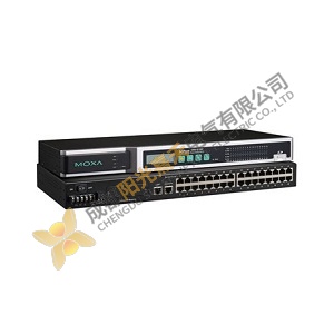 MOXA Nport 6610-32-48V: Secure Serial Device Server for Industrial Automation, 200 Characters