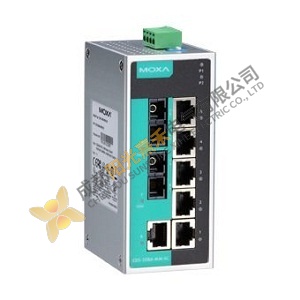 MOXA EDS-208A-SS-SC Unmanaged Ethernet Switch, Efficient Industrial Networking Solution