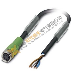 Phoenix Sensor/Actuator Cable SAC-4P-3,0-PUR/M 8FS - High-Performance Control Cable for Industrial A