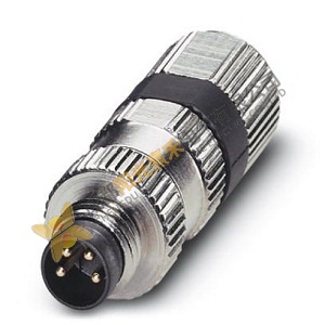 Phoenix SACC-M8MS-4PCON: Industrial Sensor/Actuator Connector, High Current Capacity & Fast Conn