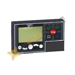 Schneider LTMCU: Operator Control Unit - Advanced, Backlit LCD Display for Industrial Automation