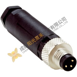 SICK STE-0803-G Industrial Connector, 8-Pin, M8 Screw-Type Terminal, 3.5-5mm Cable Compatibility