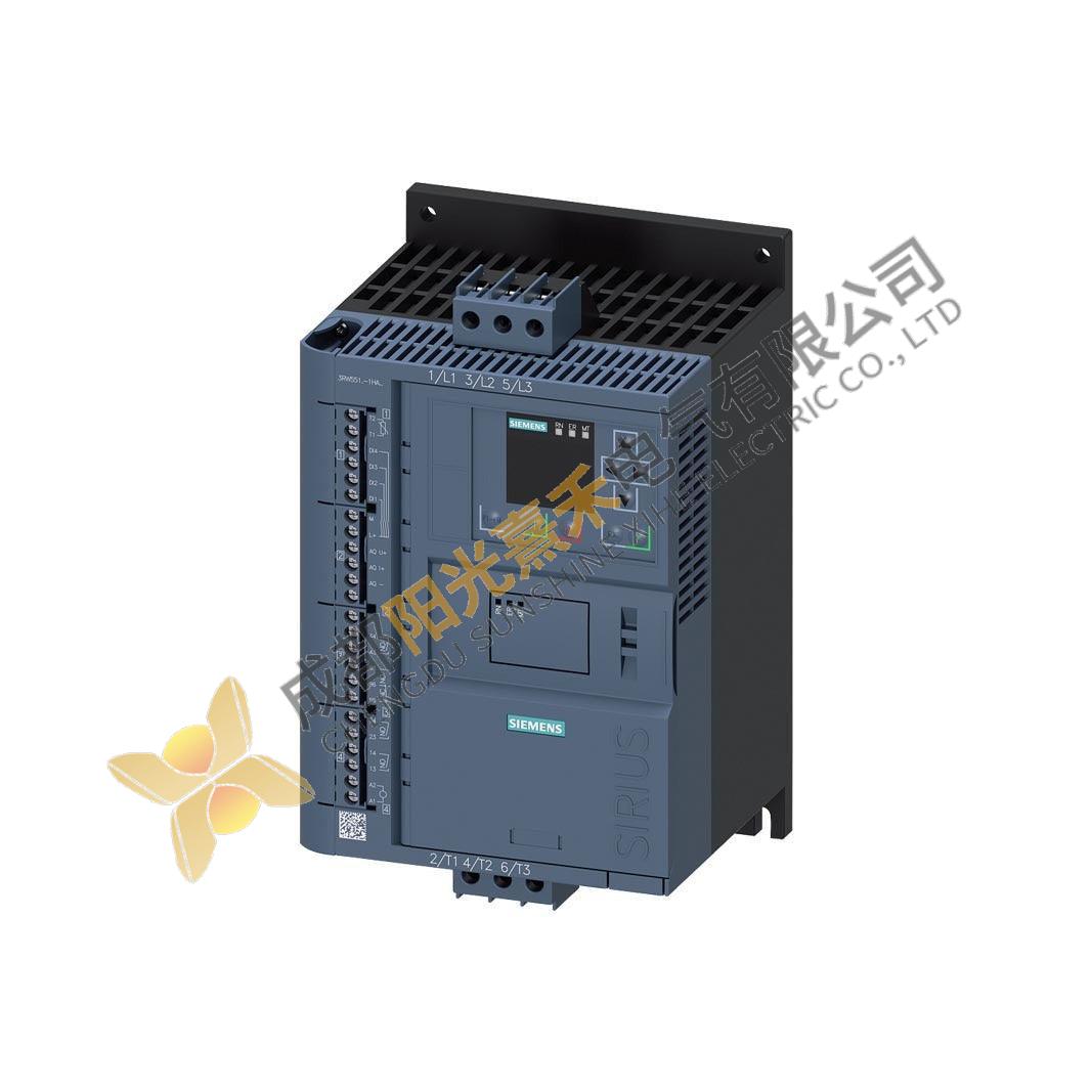 Siemens 3RW55 38A 18.5kW (400V) AC110-250V Soft Starter, 3RW55171HA14