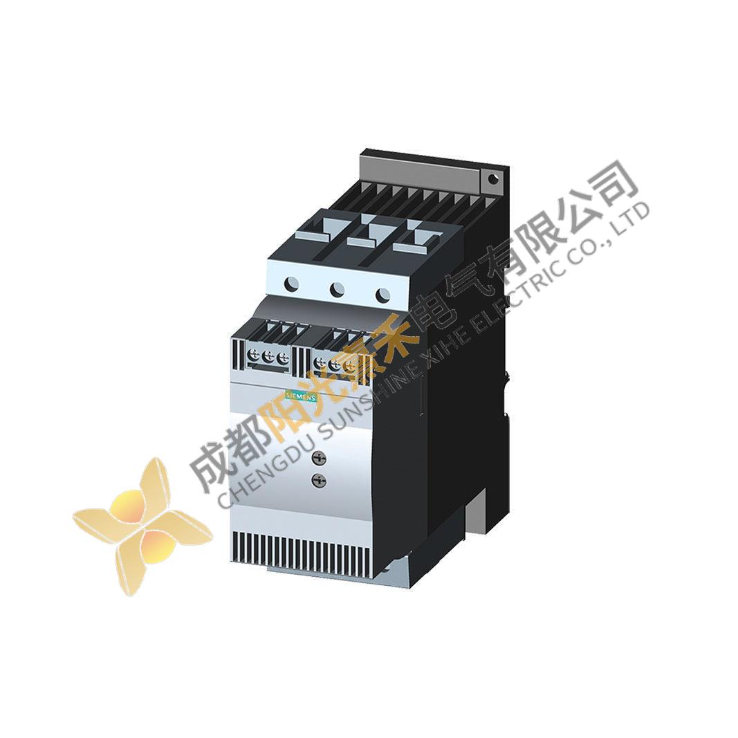 Siemens 3RW3047-1BB14 Soft Starter 106A 200-480V AC, 110-230V AC/DC