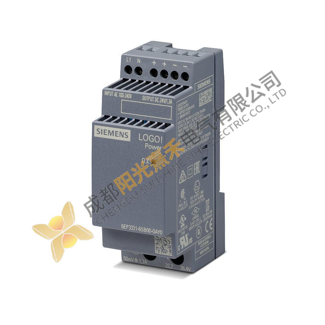 Siemens 6EP3331-6SB00-0AY0: PLC LOGO Compatible Flat Industrial Power Supply