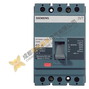 Siemens Circuit Breaker 3VT8050-1AA03-0AA0, Designed for Industrial Control Systems