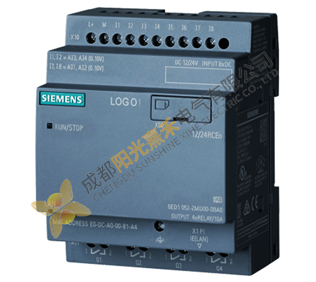 SIEMENS SIMATIC LOGO PLC 6ED1052-1HB00-0BA6, Control & Automation Solutions