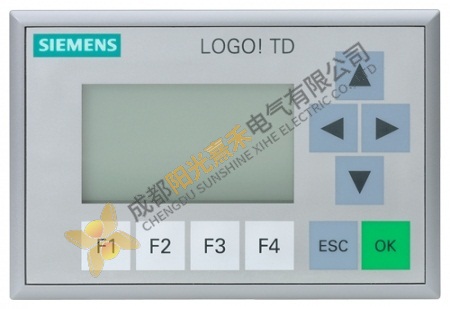 SIEMENS LOGO PLC TD Text Display 6ED1055-4MH00-0BA0 - High-Performance Text Display for Automation S