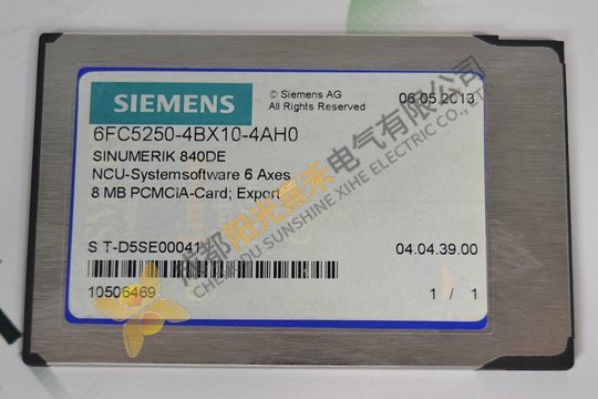 Siemens, Sinumerik 840DE, 6FC5250-4BX104-AH0, Control Module