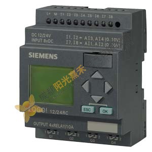 Siemens Plus Logo PLC, Model 6AG1052-1MD00-2BA6, Programmable Logic Controller