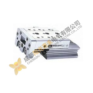 SMC MXS16-100 Cylinder, High-Power Industrial Actuator