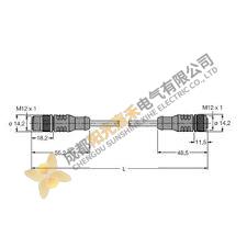 Turck Cable RSSW-RKSW451-0.5M, High-Performance Industrial Control Cable