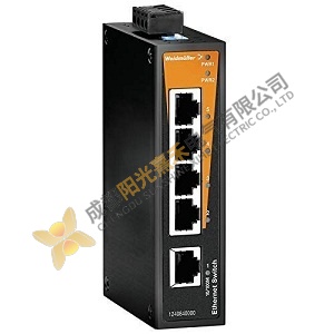 Weidmueller Ethernet Switch 1240840000 - Industrial Networking Solution